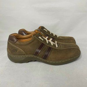 Skechers Mens SN 4400 Brown Casual Oxford Shoes